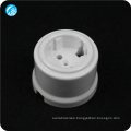 glazed parts for lamps 95 alumina ceramic wall socket with certificate